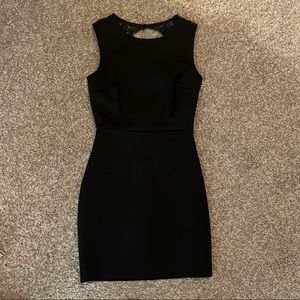 Lulus black mini dress XS
